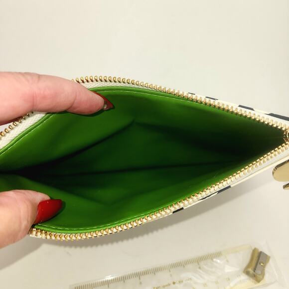 Kate Spade New York Literary Glasses Pencil Pouch set - Picture 4 of 7